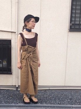 「Littlesuzie」｜「アイテム（帽子）」を使った、kinokonokoさん（レディース・152cm）の秋コーディネート