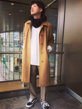 「アイテム（その他アウター）」を使った、KENGOさん（メンズ・170cm・20代）の冬コーディネート
