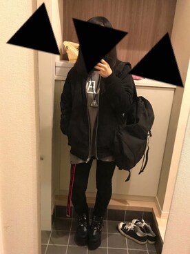 「PARADOX（パラドックス）のアイテム（アクセサリー）」を使った、mushiさん（レディース・153cm）の秋コーディネート