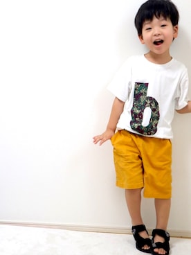 「ボタニカル」｜SOUさん（キッズ・100cm）の夏コーディネート