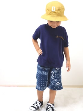 SOUさん（キッズ・100cm）の夏コーディネート