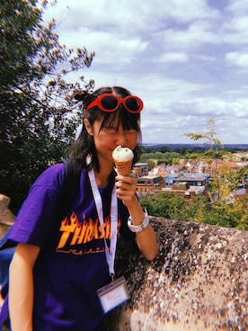 「MONKI（モンキ）のアイテム（ファッション雑貨）」を使った、windie123さん（レディース・170cm）の冬コーディネート