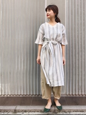 ちほさん（レディース・165cm）の春コーディネート