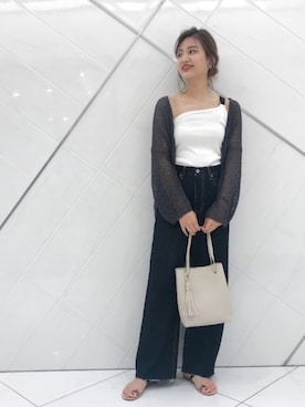 ちほさん（レディース・165cm）の夏コーディネート