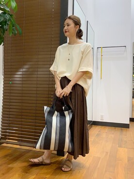 ちほさん(レディース・165cm)の夏コーディネート