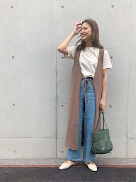 ちほさん（レディース・163cm）の夏コーディネート