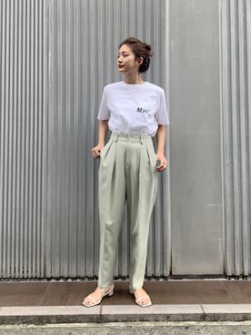 ちほさん（レディース・163cm）の夏コーディネート