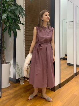 ちほさん（レディース・163cm）の夏コーディネート