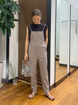 ちほさん（レディース・163cm）の夏コーディネート