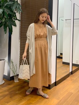 ちほさん（レディース・163cm）の夏コーディネート