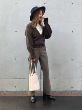 ちほさん（レディース・163cm）の冬コーディネート