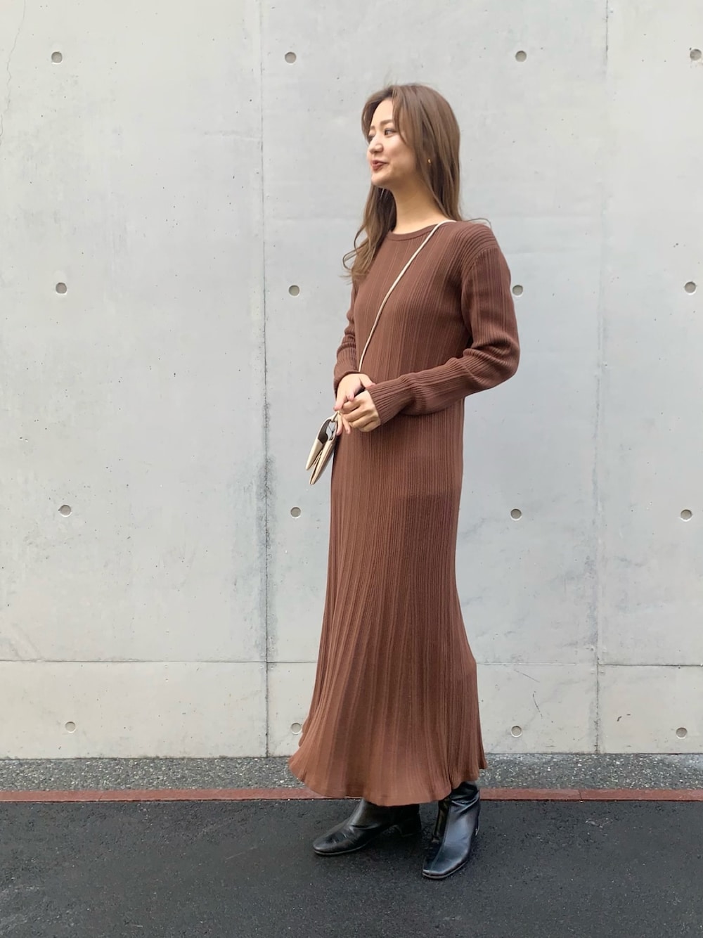 URBAN RESEARCH（アーバンリサーチ）の「裾フレアランダムリブニット  