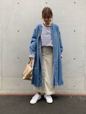 ちほさん（レディース・163cm）の春コーディネート