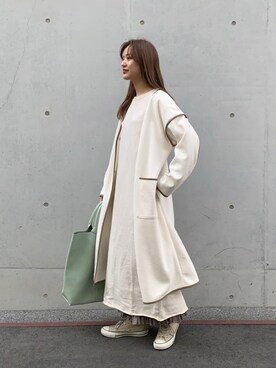 ちほさん（レディース・163cm）の春コーディネート