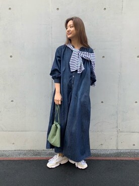 ちほさん（レディース・163cm）の春コーディネート