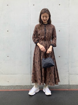 ちほさん（レディース・163cm）の春コーディネート