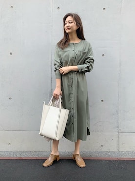 ちほさん（レディース・163cm）の春コーディネート