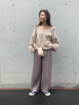 ちほさん(レディース・163cm)の春コーディネート