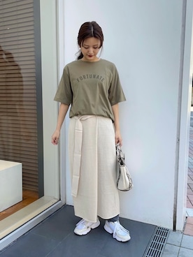 ちほさん（レディース・163cm）の春コーディネート