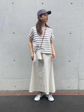 ちほさん（レディース・163cm）の夏コーディネート