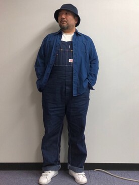 野坂幸史さんの「ビッグシルエットポケツキT（半袖）」を使ったコーディネート