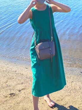 ワンピースを使った 原色 の人気ファッションコーディネート Wear