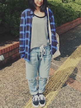 MIKAさん（レディース・160cm）の夏コーディネート