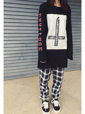 MIKAさん（レディース・160cm）の秋コーディネート