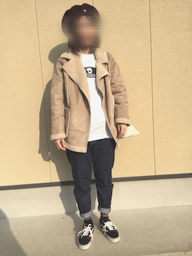 MIKAさん（レディース・160cm）の冬コーディネート