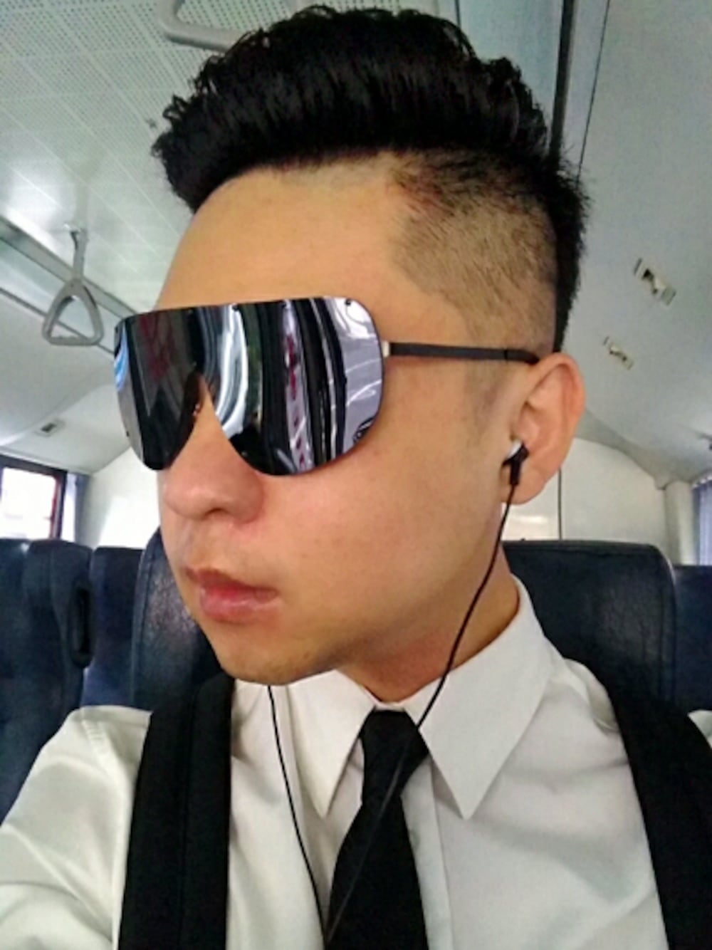 Rick Owensのサングラスを使った人気ファッションコーディネート