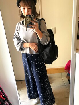 ゆんさん（レディース・159cm）の秋コーディネート