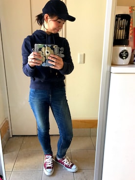 ゆんさん（レディース・159cm）の秋コーディネート