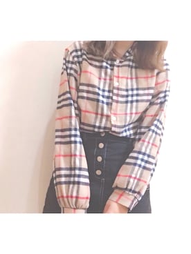 「GOGOSING（ゴゴシング）のアイテム（トップス、ベージュ系）」を使った、ひなさん（レディース・150cm）の春コーディネート