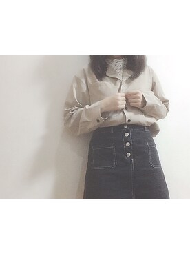 「RETOROGIRL」｜ひなさん（レディース・150cm）の秋コーディネート