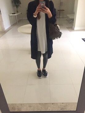 「POPCORN（ポップコーン）のアイテム」を使った、saryさん（レディース・167cm）の冬コーディネート