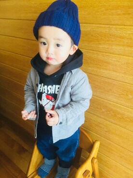 toytoytoyさん（キッズ・80cm）の秋コーディネート