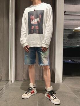 和(V)o¥o(V)さん(メンズ・168cm)の夏コーディネート