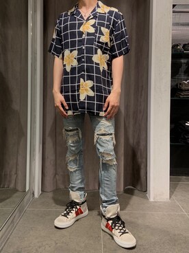 和(V)o¥o(V)さん(メンズ・167cm)の夏コーディネート