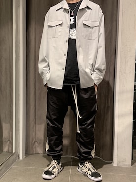 「FRESHJIVE（フレッシュジャイブ）のアイテム」を使った、和(V)o¥o(V)さん（メンズ・167cm）の冬コーディネート