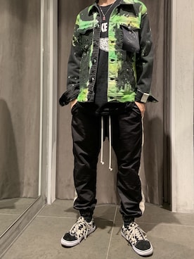 「surt（サート）のアイテム（ジャケット/アウター）」を使った、和(V)o¥o(V)さん（メンズ・167cm）の冬コーディネート