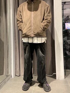 和(V)o¥o(V)さん（メンズ・176cm）の冬コーディネート