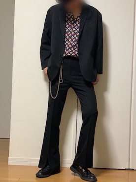 「Espina（エスピナ）のアイテム（ジャケット/アウター）」を使った、Cherryさん（メンズ・182cm）の夏コーディネート