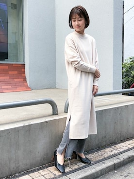 「LEE」｜nano・universe lady's　STAFFさん（レディース・162cm）の秋コーディネート