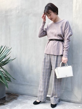 nano・universe lady's　STAFFさんのコーディネート