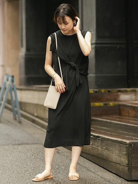 nano・universe lady's STAFFさん(レディース・162cm)の夏コーディネート