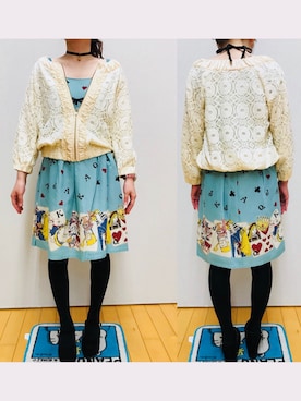 「かわいく」｜Emi Firstさん（レディース・153cm）の春コーディネート