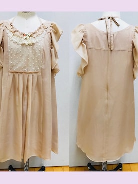 「かわいく」｜Emi Firstさん（レディース・153cm）の春コーディネート