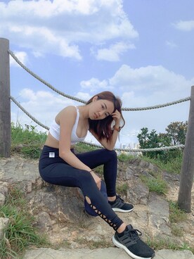 「hiking look」｜agnesshanさん（レディース・158cm）の春コーディネート
