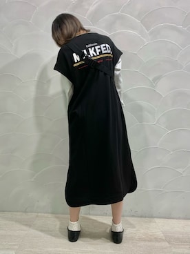 小南知世さん（レディース・153cm）の夏コーディネート