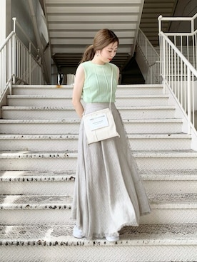 坂田 円香 Sakata Madokaさん（レディース・162cm）の夏コーディネート